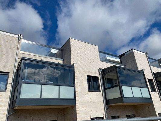 Schallschutzverglasung zur Straße