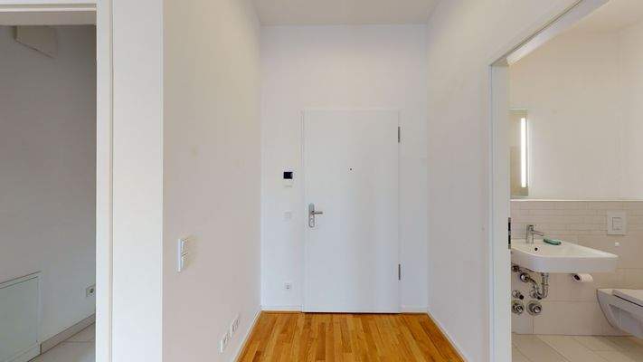 Eingangsbereich- Musterwohnung