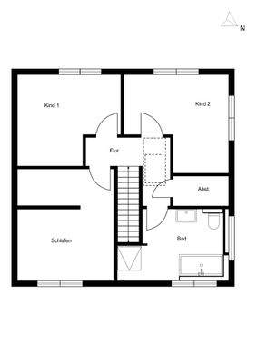 Grundriss Obergeschoss