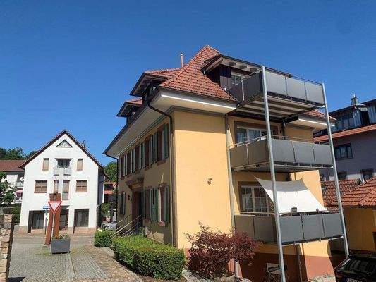 Blick auf Balkon (Wohnung 2.-tes OG