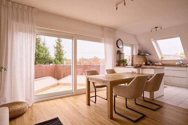 Blick zum Essbereich