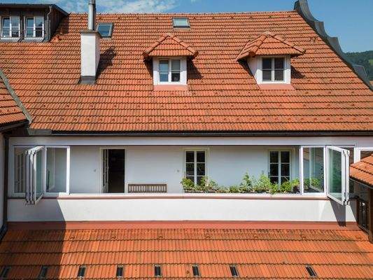 hübscher Arkadengang