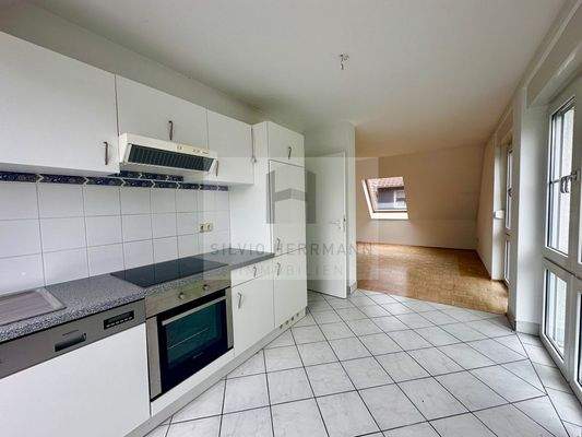 Blick ins Wohnzimmer