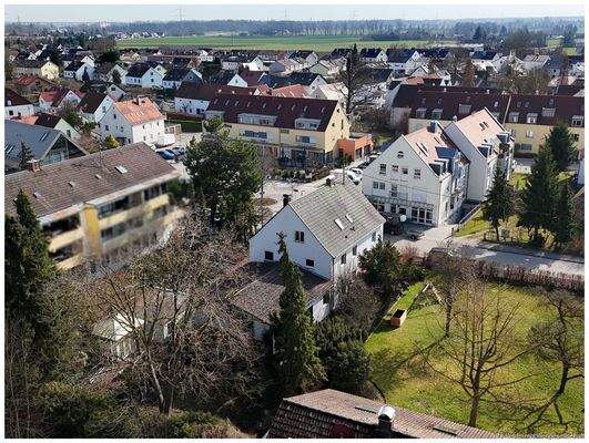 Blick über den Altbestand nach Süd-Ost