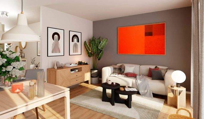 Das Wohnzimmer wird zum Treffpunkt für Ihre Famili