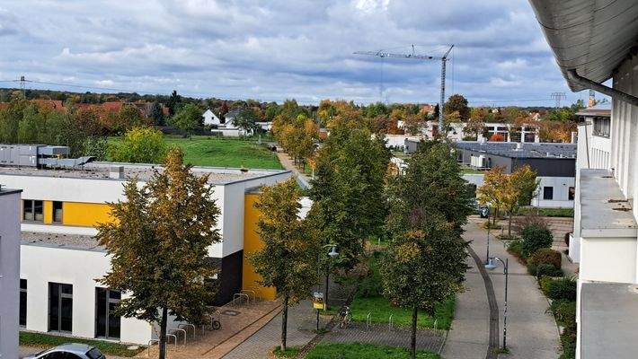 Blick weit nach Westen