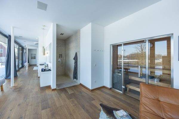 Badezimmer im Obergeschoss