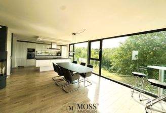 Küche mit Panoramablick