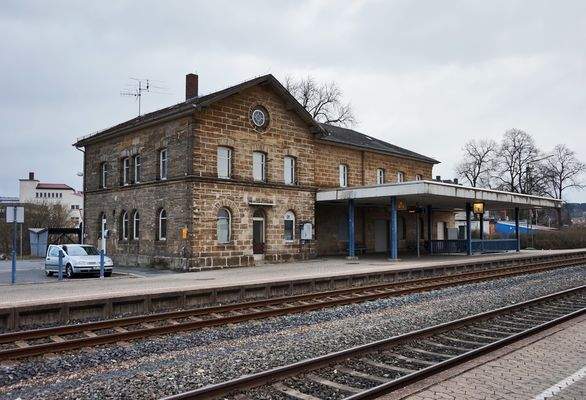 Außenansicht Bahnhof