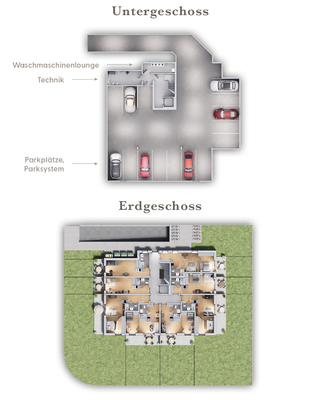 Unter- und Erdgeschoss