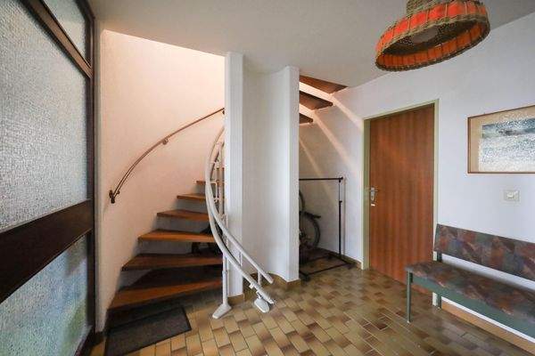 Treppengang in das UG