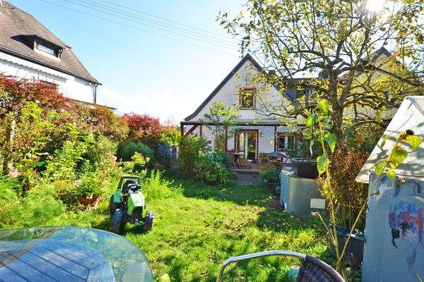 Rückansicht des Hauses