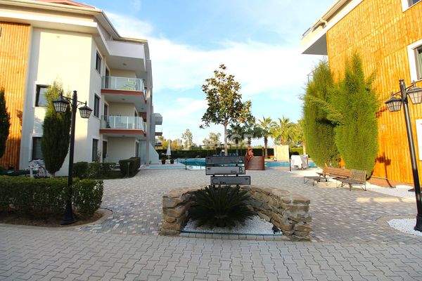 Furnished 2 Bedroom Garden Apartment in a Complex with Pool in Belek