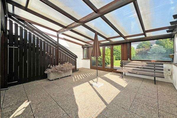 überdachte Terrasse / Anbau