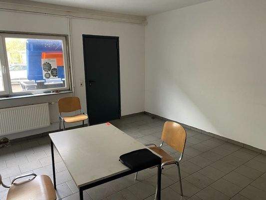 Separater Eingang Sozialraum