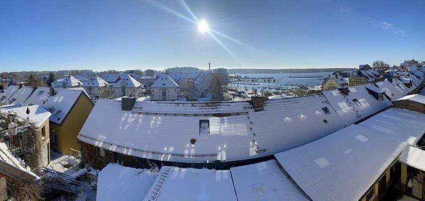 Panorama-Ausblick im Winter