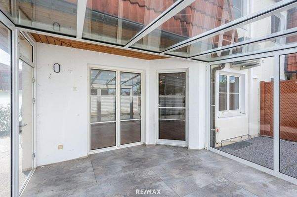 Wintergarten hausseitig