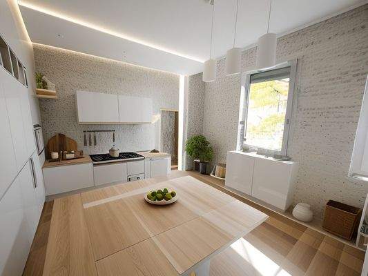 Küche Visualisiert mit KI