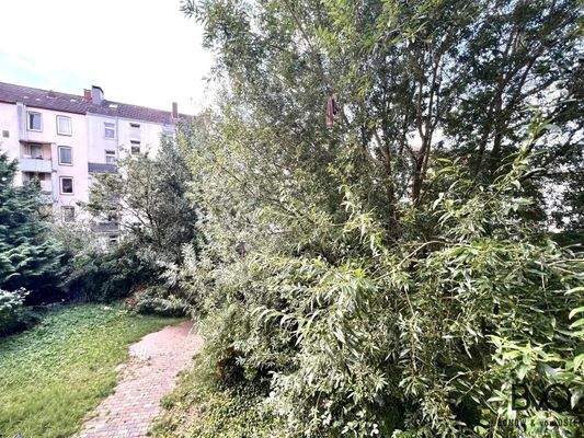 Fernblick vom Balkon 