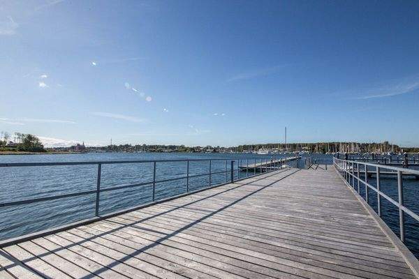 Blick zur Schleibrücke 