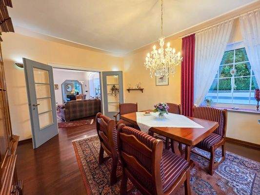 Erdgeschoss- Esszimmer