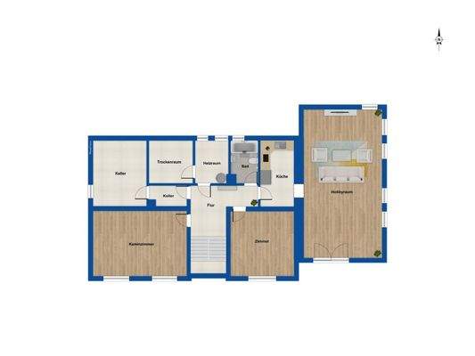 Grundriss Kellergeschoss