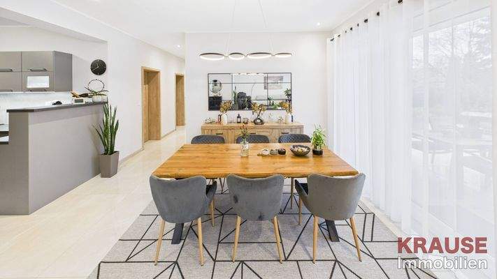 Essbereich und Küche