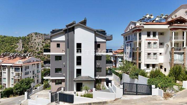 Elegant Apartments in a Complex with a Pool in Fethiye Muğla