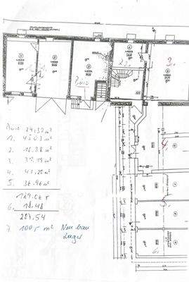 Grundriss EG Lager Garage Büro