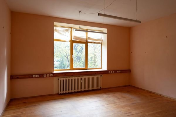 Das Büro mit Blick ins Grüne