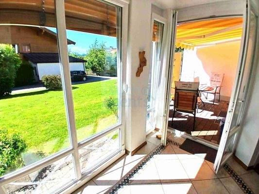 Zugang Terrasse, Garten