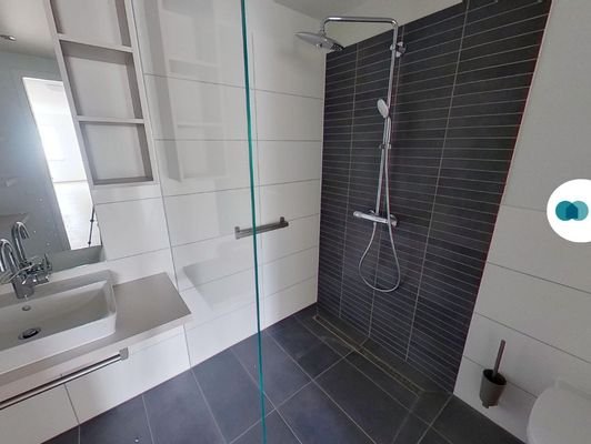 Ansicht I: Badezimmer