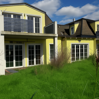 Exklusive Doppelhaushälfte teilweise noch zum Fertigstellen