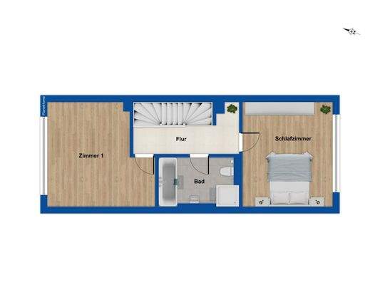 Grundriss Obergeschoss