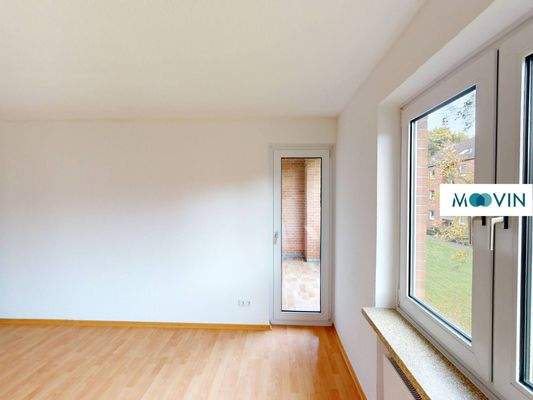 Ansicht III: Wohn- und Esszimmer