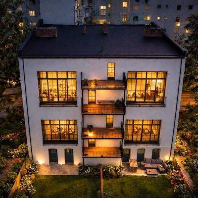 1 Nachtanischt Galeriehaus