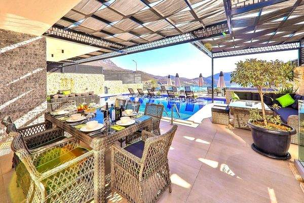 Pool Villa with Uninterrupted Sea View in Kaş Kalkan