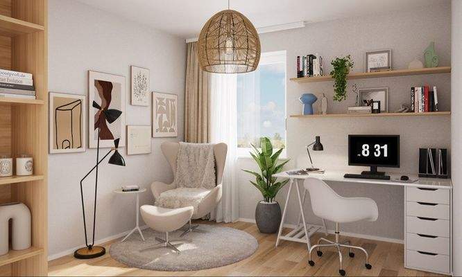 Zweites Zimmer (Abb. ähnl.)