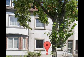 Frontansicht des Hauses