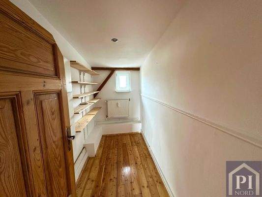 Praktischer Abstellraum