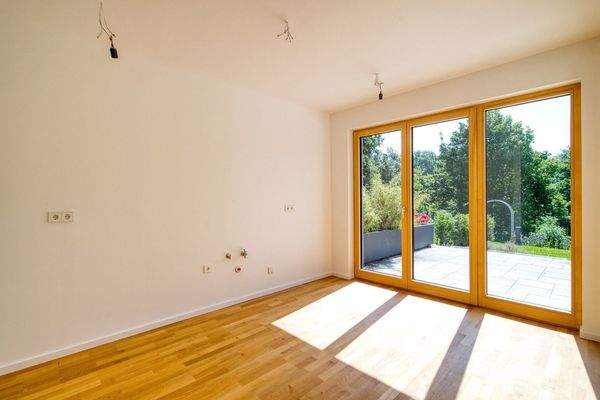 hier ist die Küche vorgesehen 