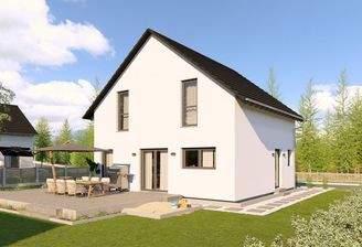 Helles Haus mit Terrasse