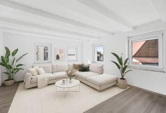  3-Zimmer-Wohnung | Wohnbereich | virtuelle Darstellung