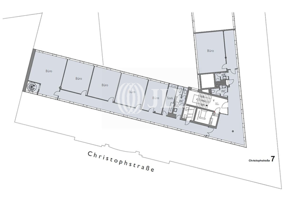 Grundriss 5. OG - ca. 328,94 m