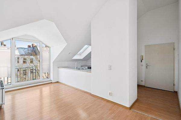 Esszimmer mit offener Küche