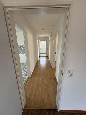 Flur Richtung Ausgang