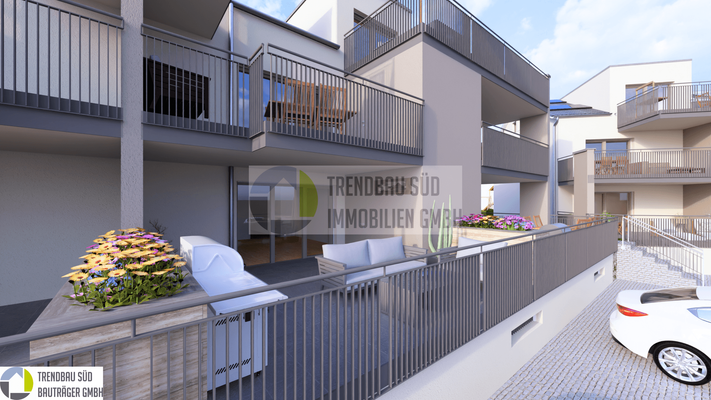 Färberbrühl, Mietingen_Visualisierung Außen_MFH 1_WHG 3