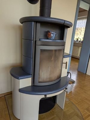Schwedenofen im Wohnzimmer