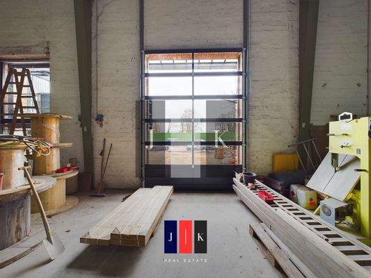 Rolltor Innenansicht