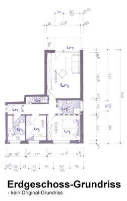 Erdgeschoss-Grundriss
